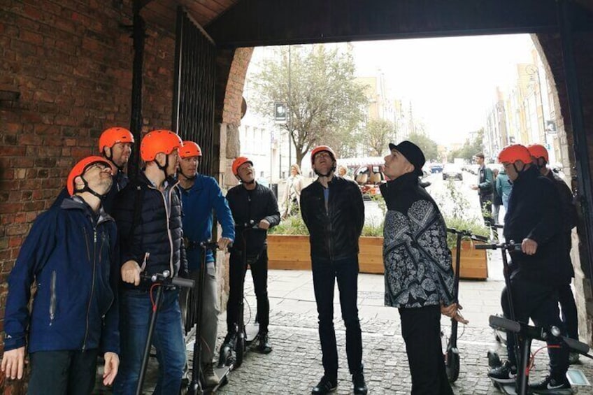 Grand Gdańsk Electric Scooter Guided Tour 