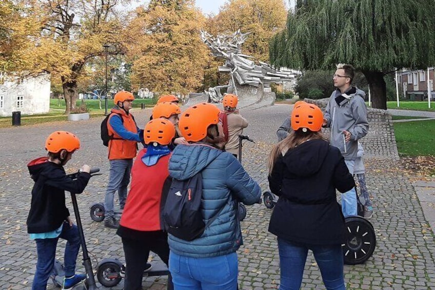 Grand Gdańsk Electric Scooter Guided Tour 