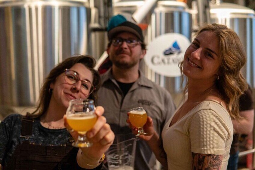 3-Hour Guided Walking Brewery Tour Through Downtown Asheville