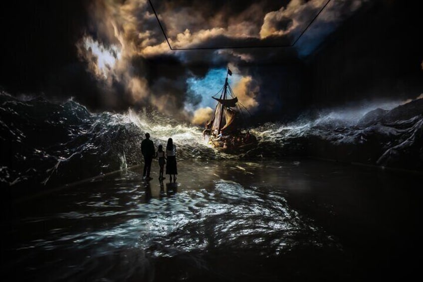 Rembrandt - Christ on the Storm ©Antonio Pagano