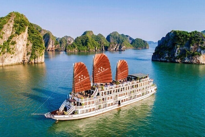Hanoi: 2D1N Halong Bay by Arcady Boutique Cruise, All inclusive