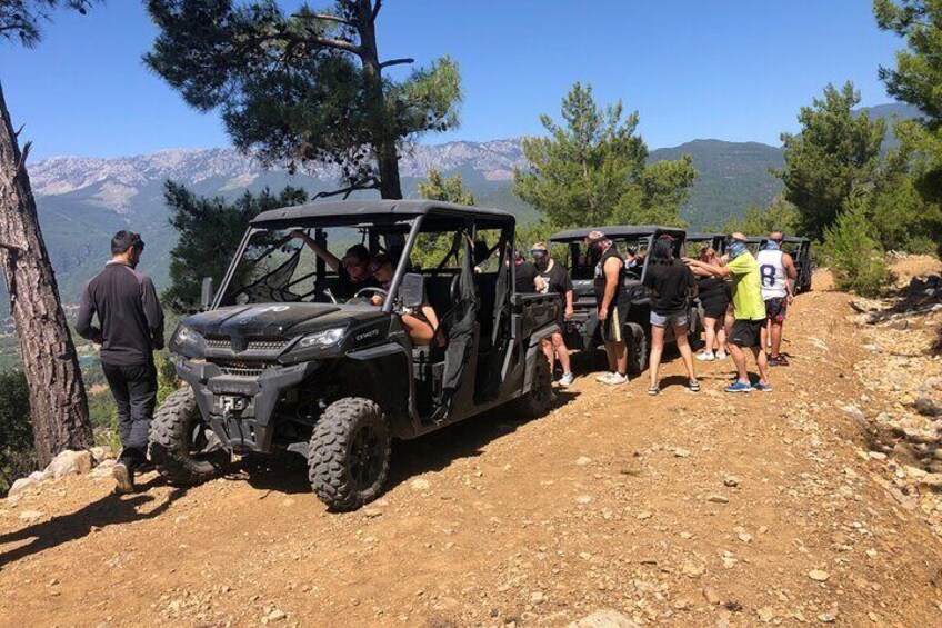 Day Trip from Side MONSTER UTV Driving and Rafting