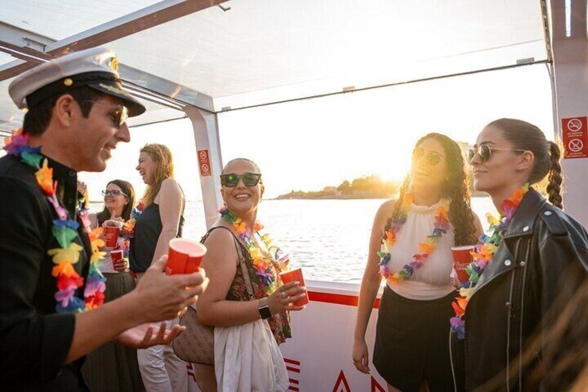 Porto Douro River Party Boat with Sunset option