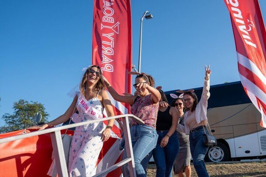 Porto Douro River Party Boat with Sunset option