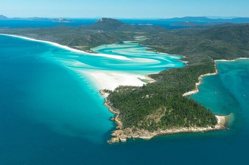 Whitehaven From Above - 30 minute Whitsunday Helicopter Tour