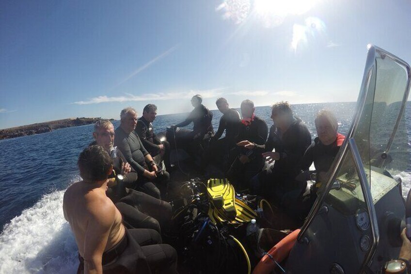 Private discovery of diving for beginners with professionals