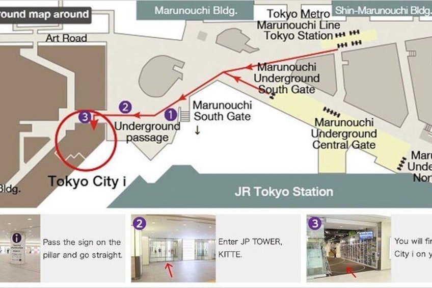 How to get to Meeting Place