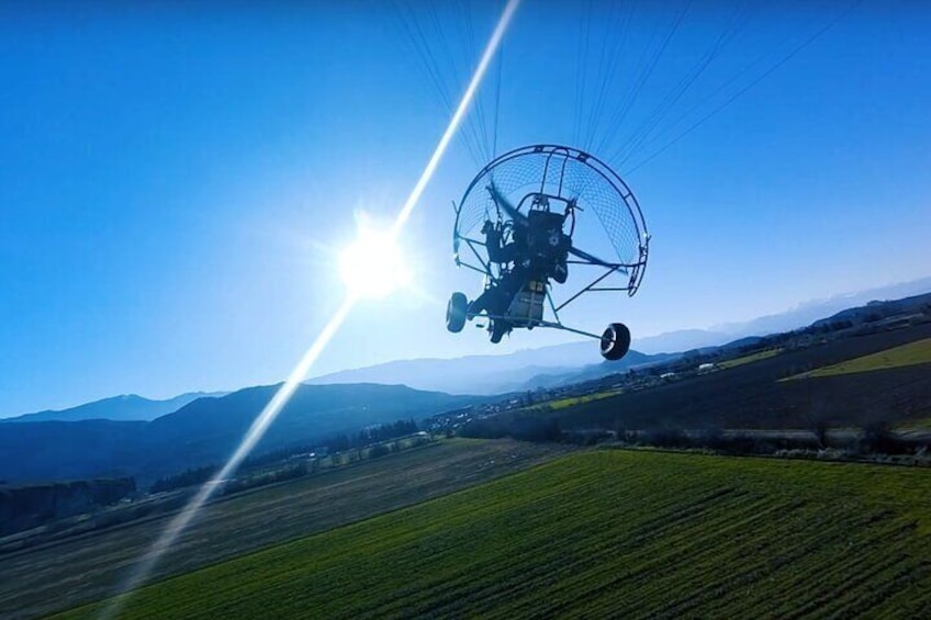 Motorized Paragliding Meteora