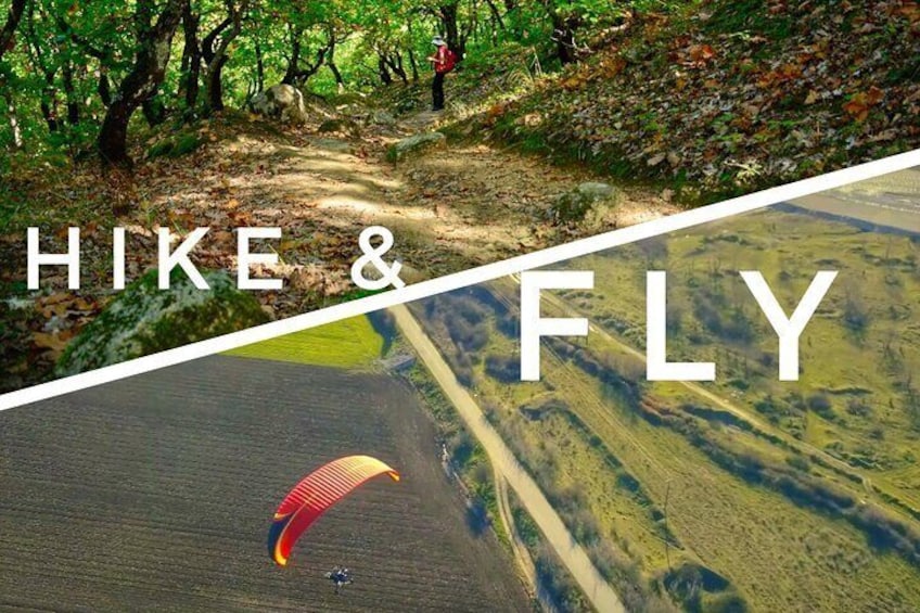 Hike among & Fly above Meteora