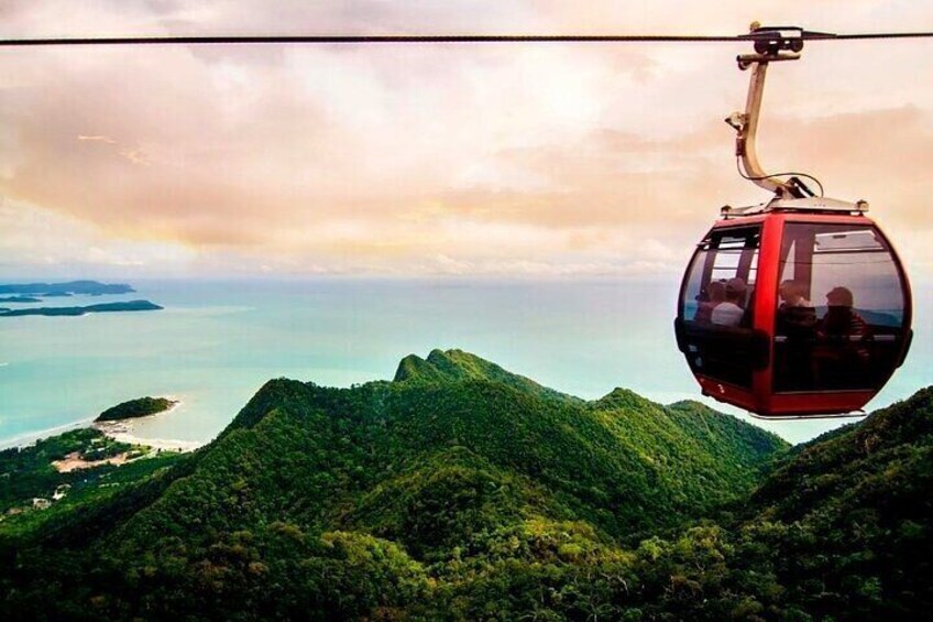 Langkawi Cable Car And Sky Bridge Including Seven Wells Waterfall