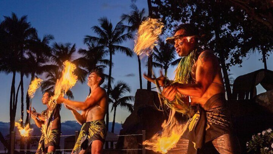 Wailele Luau Including Fire and Knife Performance Plus Dinner