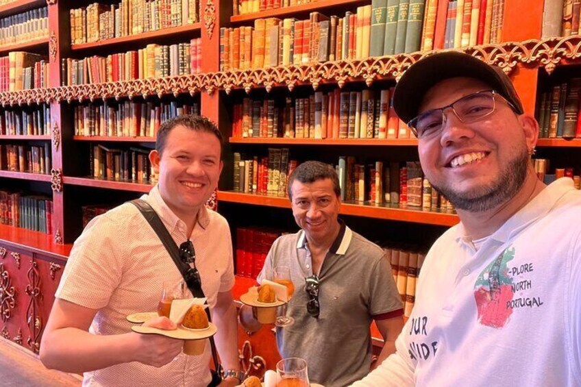 Wilmer and Carlos, visiting Porto while working on a cruise ship.