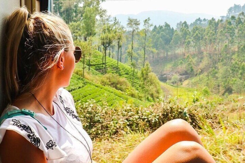 Ella to Kandy / Colombo train journey