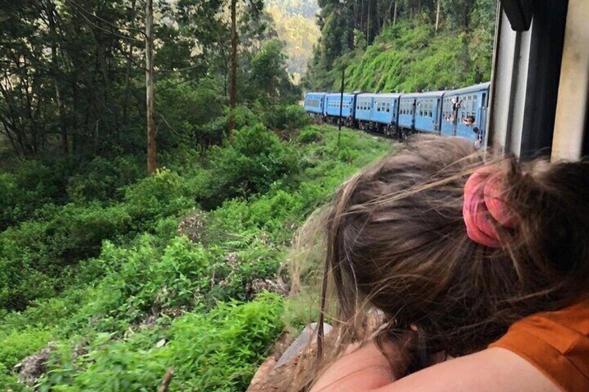 Ella to Kandy / Colombo train journey