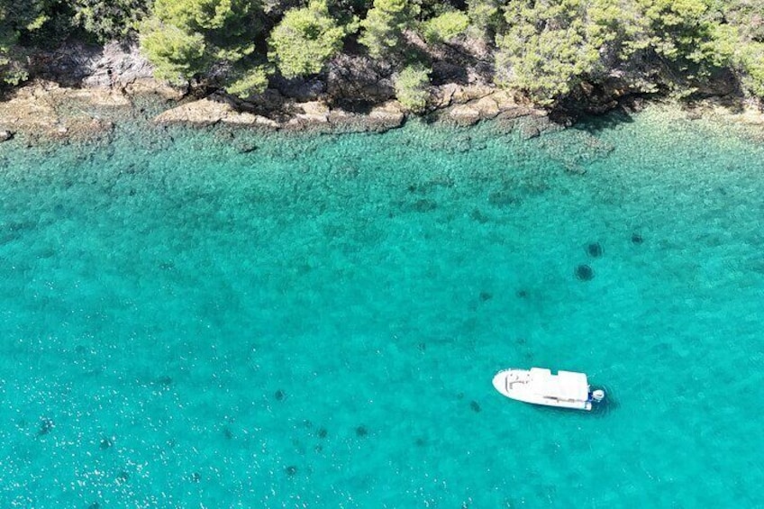 From Zadar: Island-Hopping Speedboat Tour with Drinks