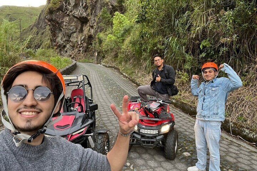 Waterfall Route and Devil's Pailon in Quad
