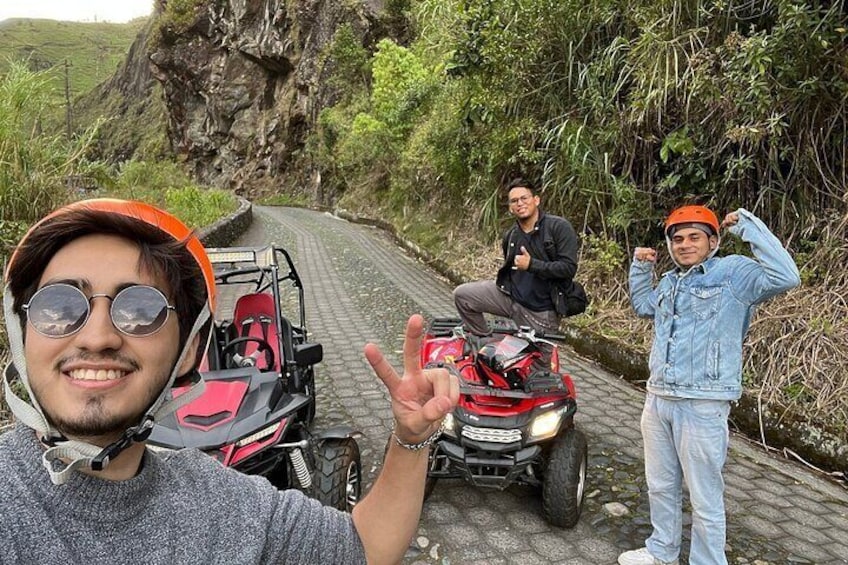 Waterfall Route and Devil's Pailon in Quad