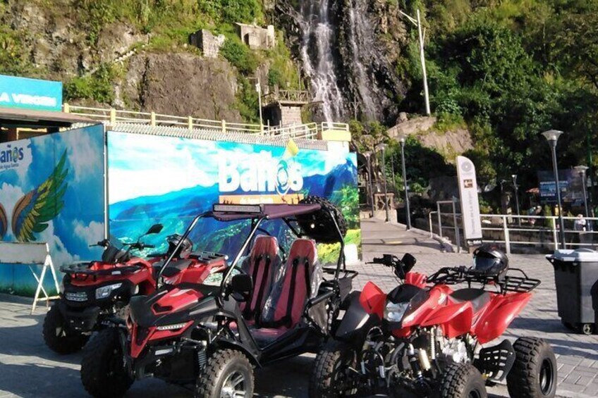 Waterfall Route and Devil's Pailon in Quad