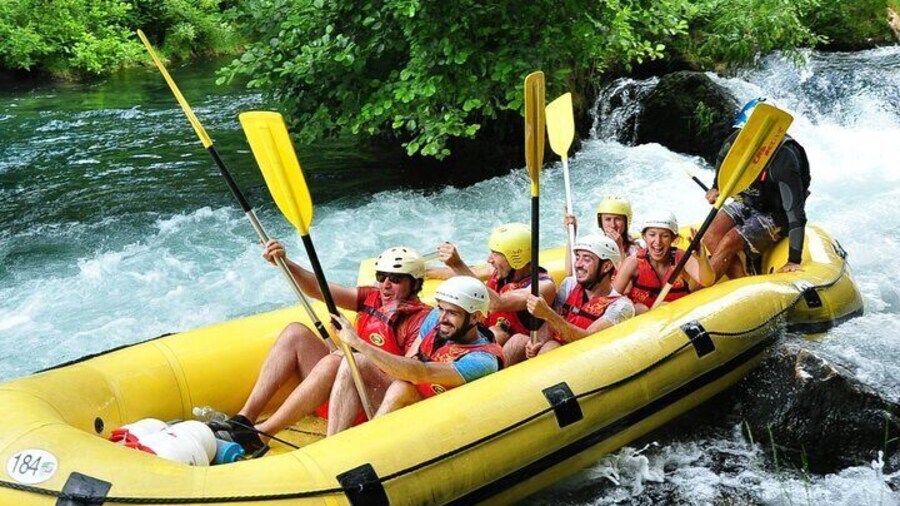 From Split/Omiš Guided White Water Rafting Tour on Cetina River