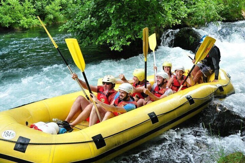 From Split/Omiš Guided White Water Rafting Tour on Cetina River 