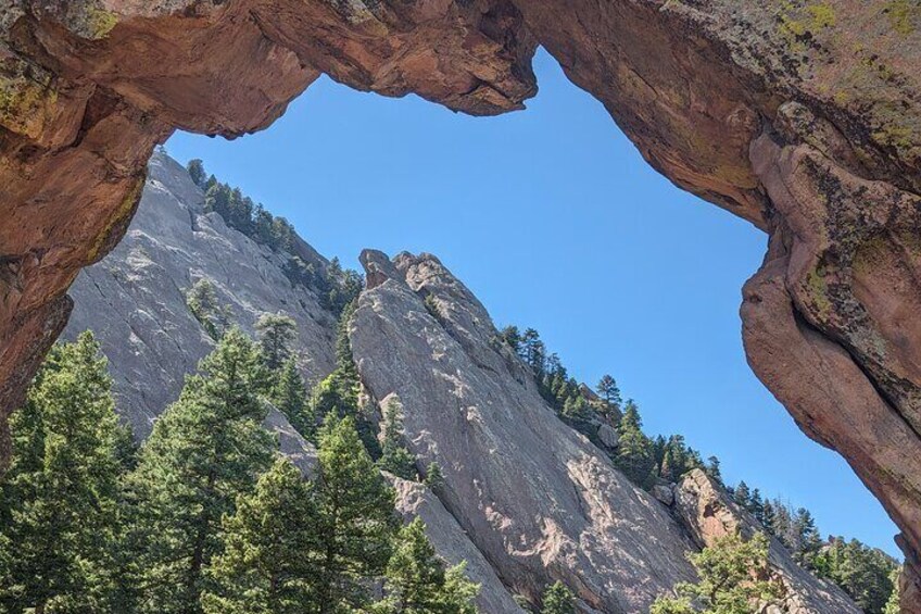 Enjoy the beauty of Boulder's Flatirons 