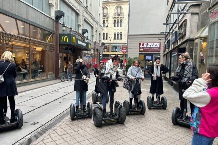 Private Guided Segway Tour in Downtown Budapest