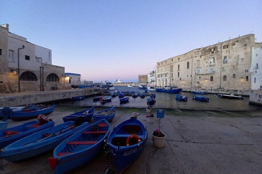 e-Bike tour from Monopoli to the rocky village of S. Andrea 