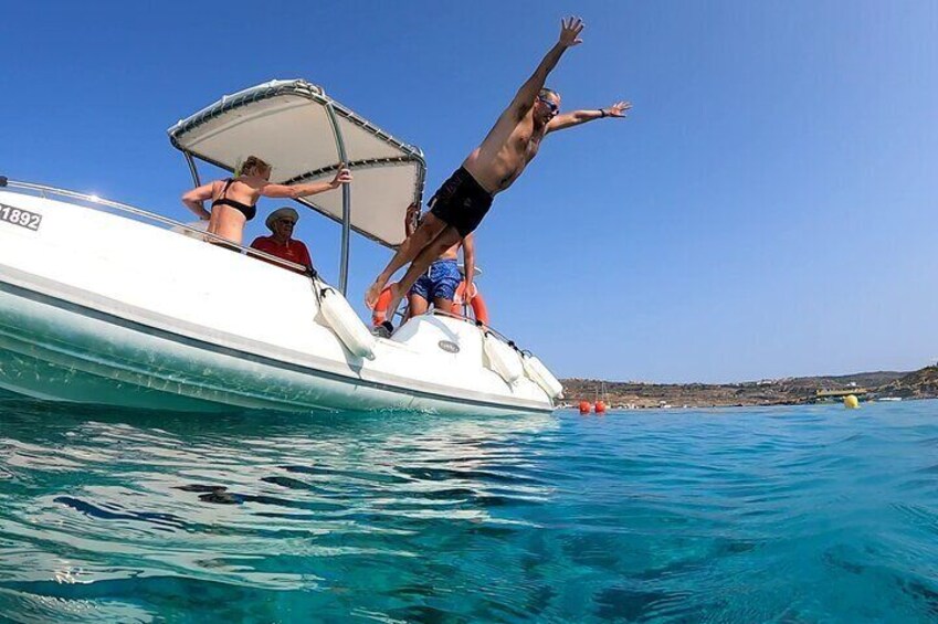 Gozo and Comino Boat and Snorkeling Adventure