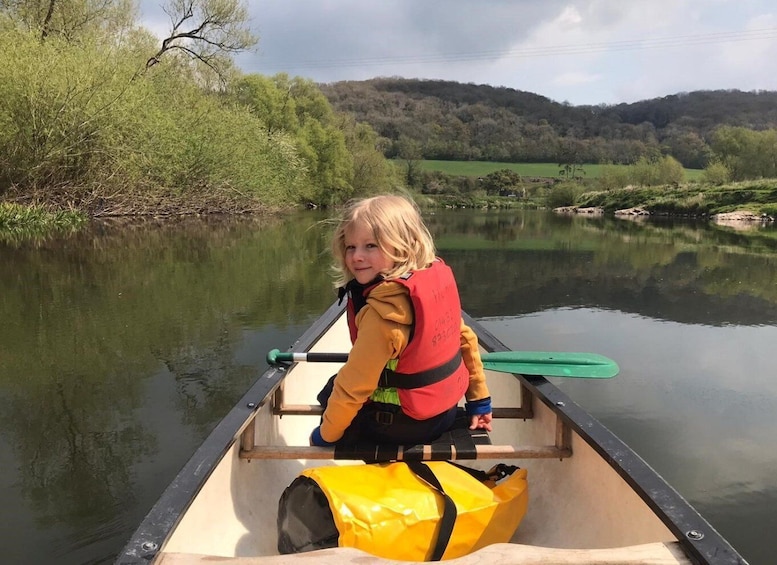 Picture 1 for Activity Herefordshire: River Wye Half day unaccompanied canoe trip