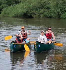 Herefordshire: River Wye Half day unaccompanied canoe trip