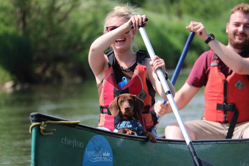 Herefordshire: River Wye Half day unaccompanied canoe trip
