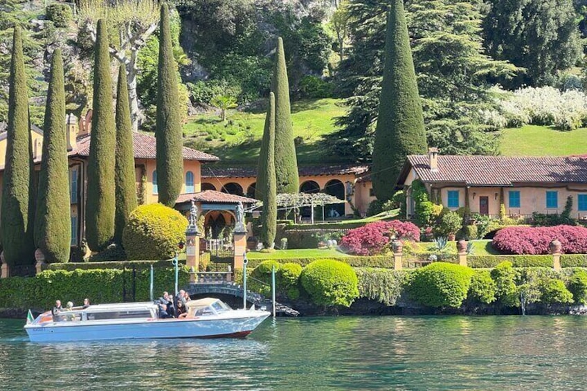 Lake Como Bellagio Area Private Boat Tour