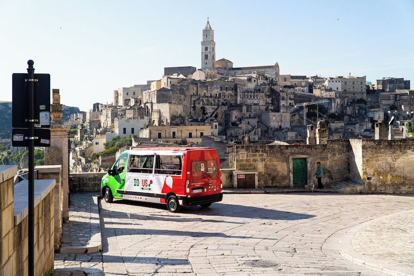 Open-Top Hop-On Hop-Off Bus Tour in Matera