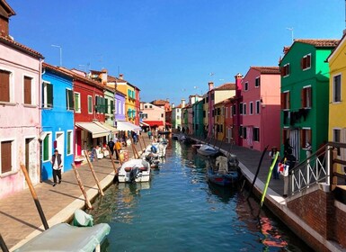 Halvdagstur til Murano og Burano fra Punta Sabbioni Jesolo