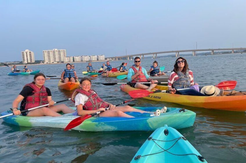 Dolphin kayak tour