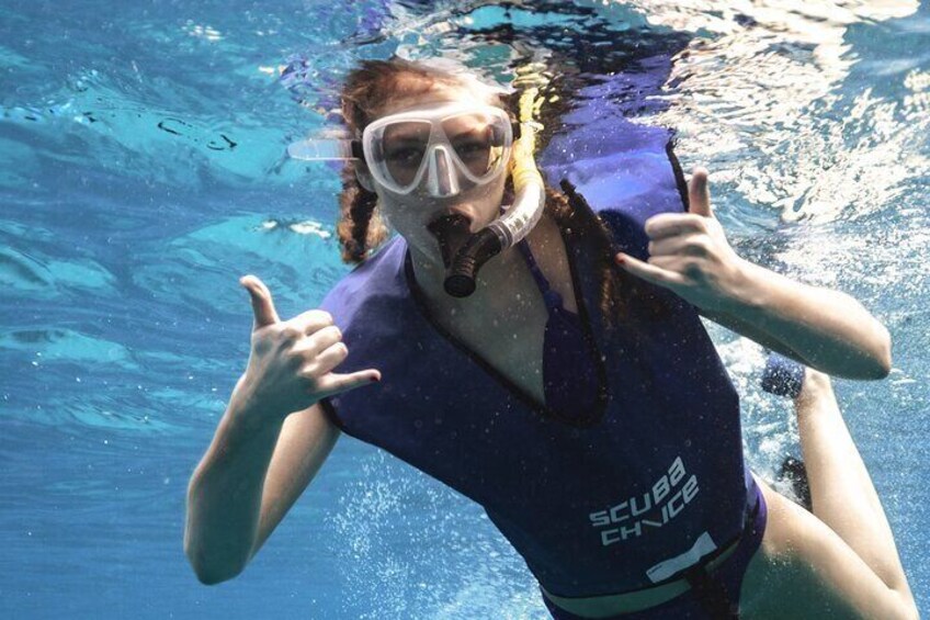 Double Shaka Snorkeling!