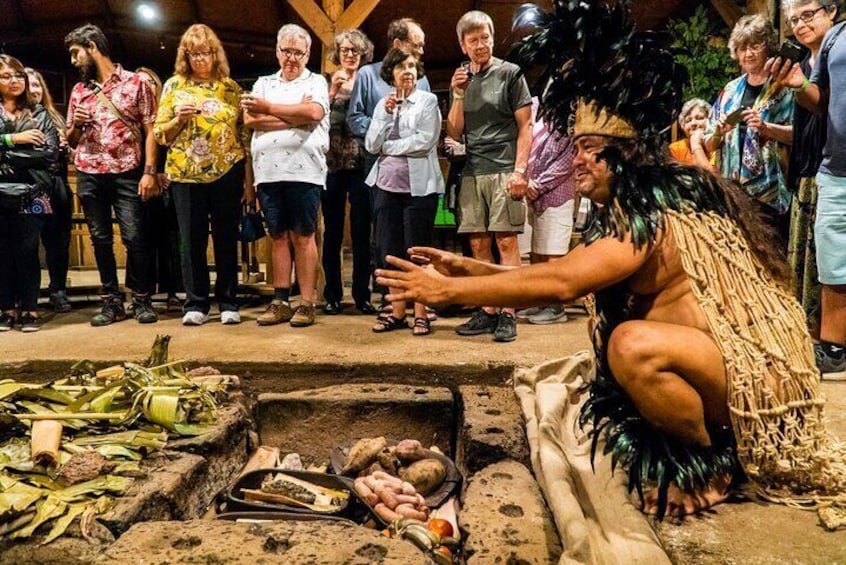 Dinner, Show and Traditional Curanto Te Ra'ai Cultural Experience