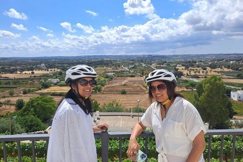 E-bike tour between Martina Franca and Locorotondo