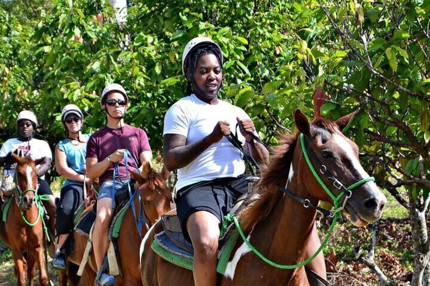 Horseback riding