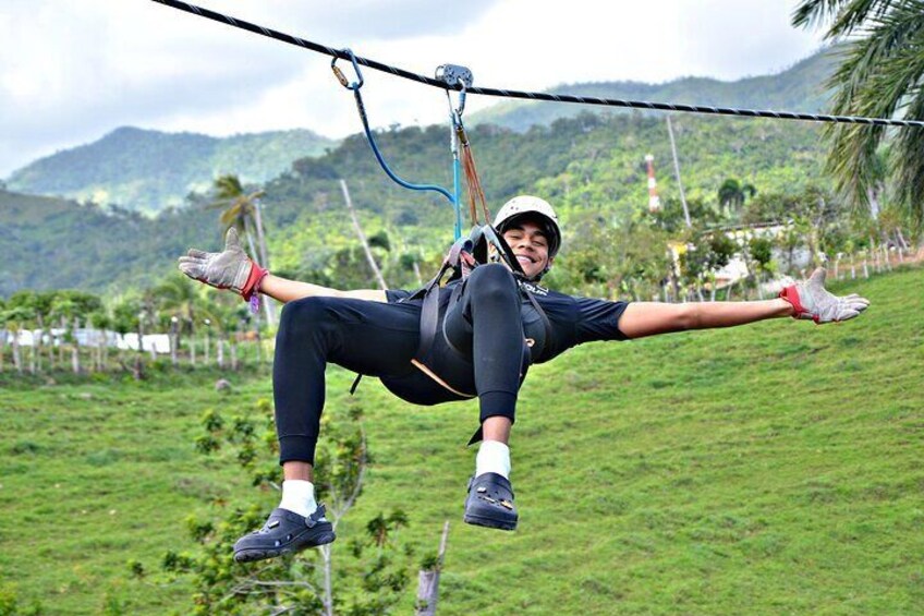 Zip-lining