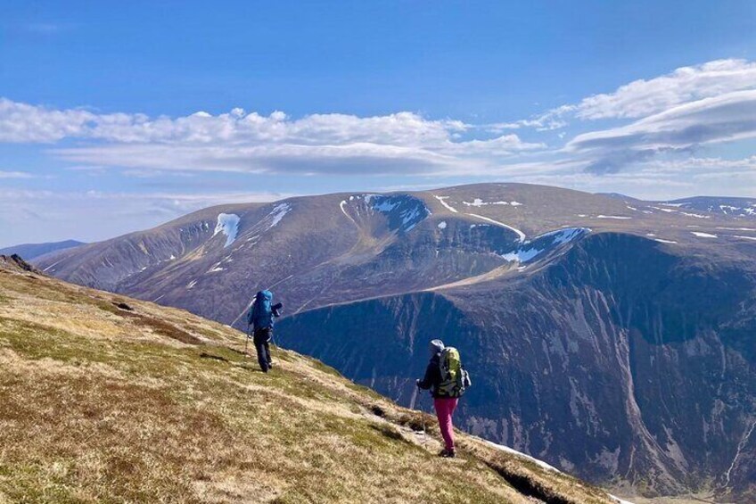 Private Guided Walking in Cairngorm Mountains in Scotland