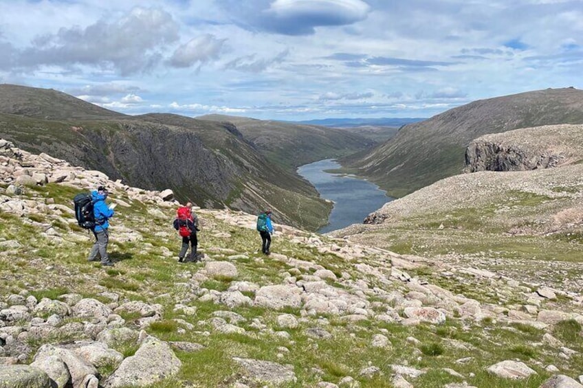 Private Guided Walking in Cairngorm Mountains in Scotland