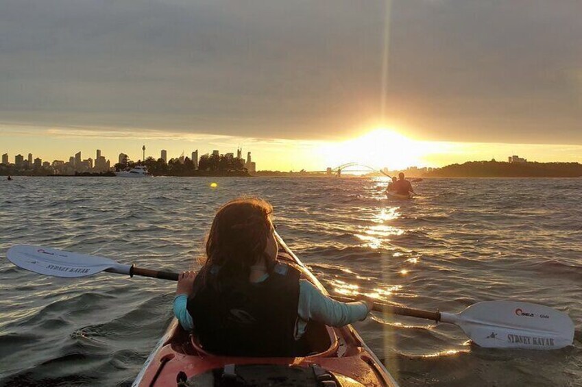 Sydney Harbour Sunset Dinner Paddle