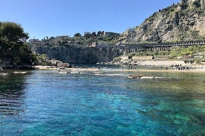 Godfather Private Tour and Taormina Boat Tour with Lunch