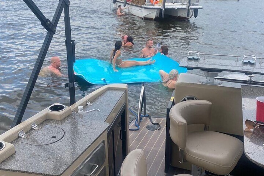 Half Day Aqua Patio Party Pontoon