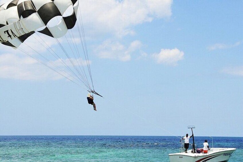 Parasailing, Sea Tubing & Jet Ski from Montego Bay- Private tour