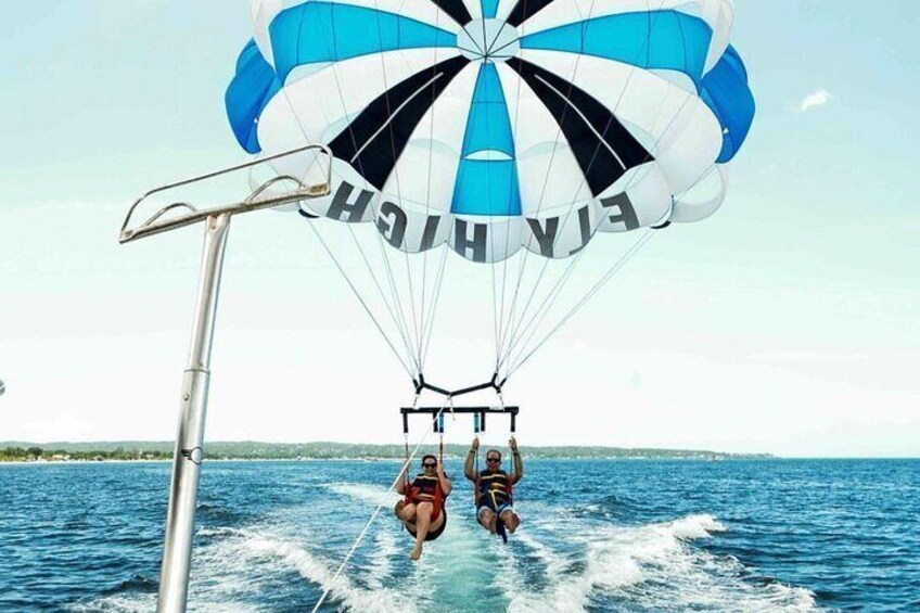 Parasailing, Sea Tubing & Jet Ski from Montego Bay- Private tour