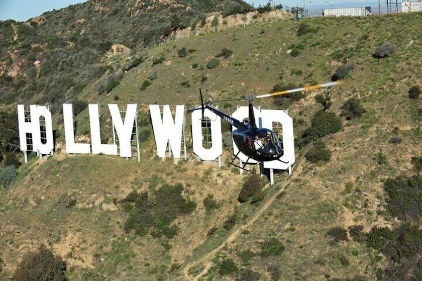 Hollywood Sign Tour by helicopter