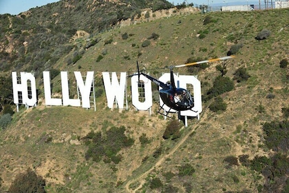 Private Helicopter Ride to Hollywood Sign