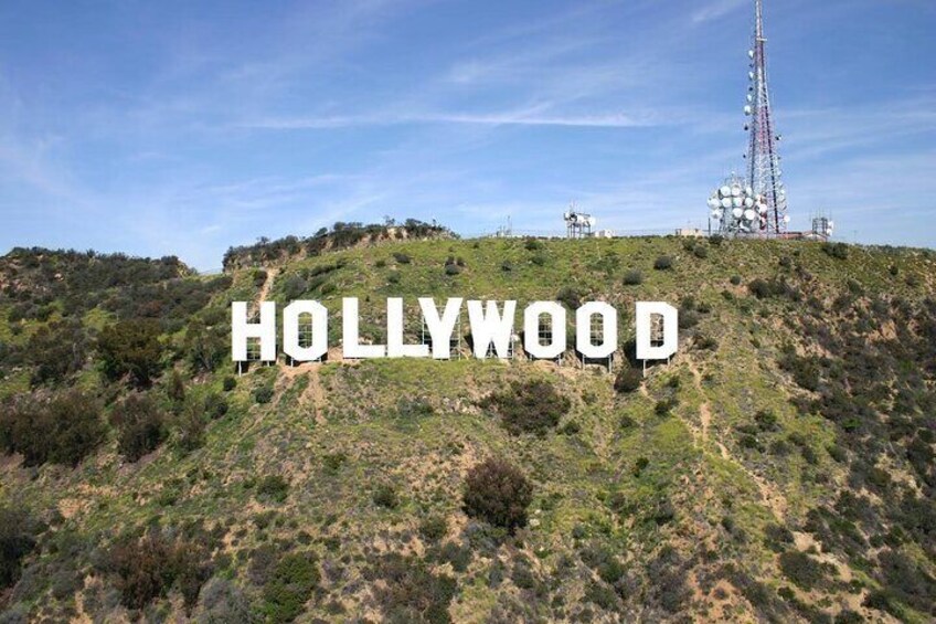 Hollywood heli tour